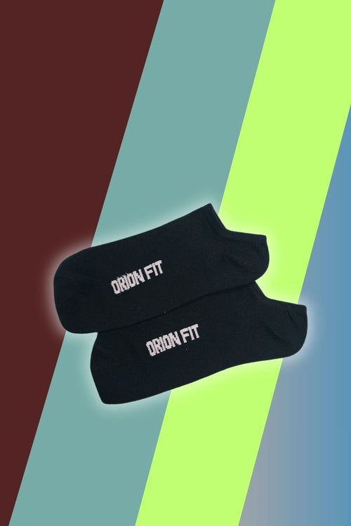 ALPHA DRI FIT LOW ANKLE SOCKS - BLACK - Luna Active Fit