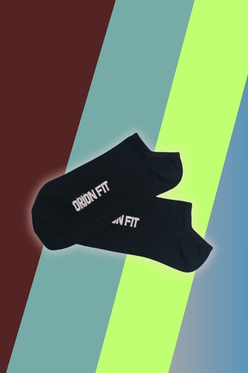 ALPHA DRI FIT LOW ANKLE SOCKS - BLACK - Luna Active Fit