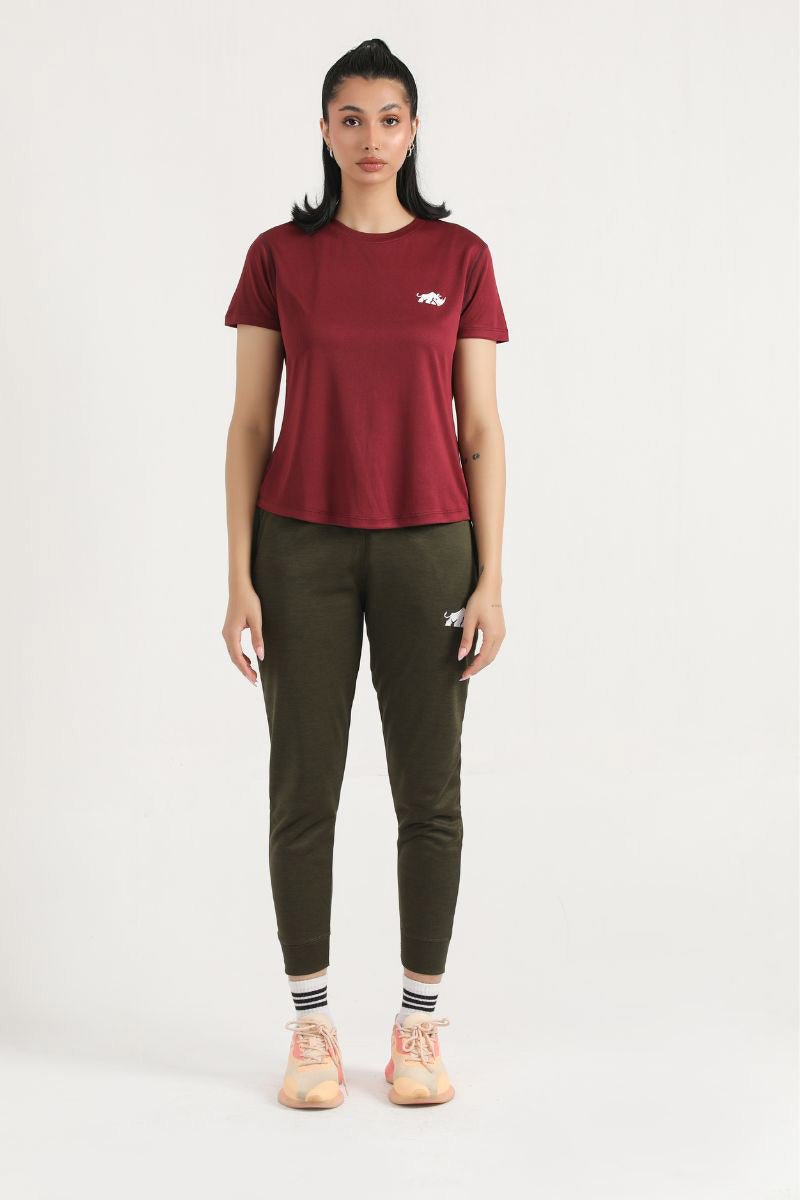 BREEZE JOGGERS - OLIVE GREEN - Luna Active Fit