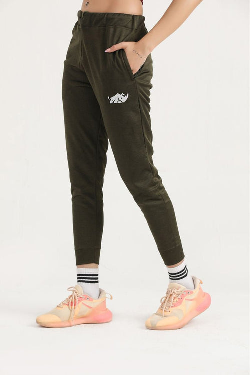 BREEZE JOGGERS - OLIVE GREEN - Luna Active Fit