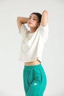 CLOUD OVERSIZED LUXE TEE - Luna Active Fit