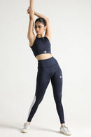 LUNA HURRICANE CONTRAST HIGH WAISTED LEGGINGS - Luna Active Fit