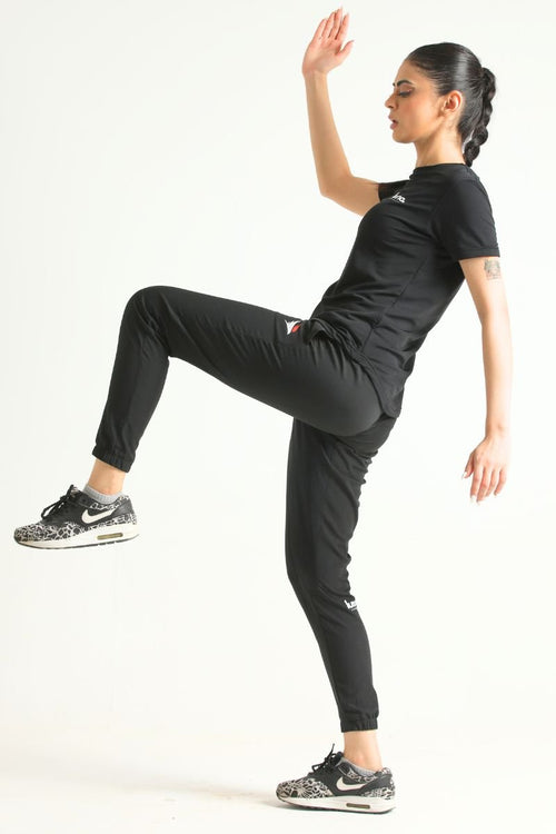 LUNA NOIR FLEX FIT SHIRT - (BLACK) - Luna Active Fit