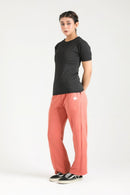 PRIME SLIM FIT TEE - BLACK - Luna Active Fit