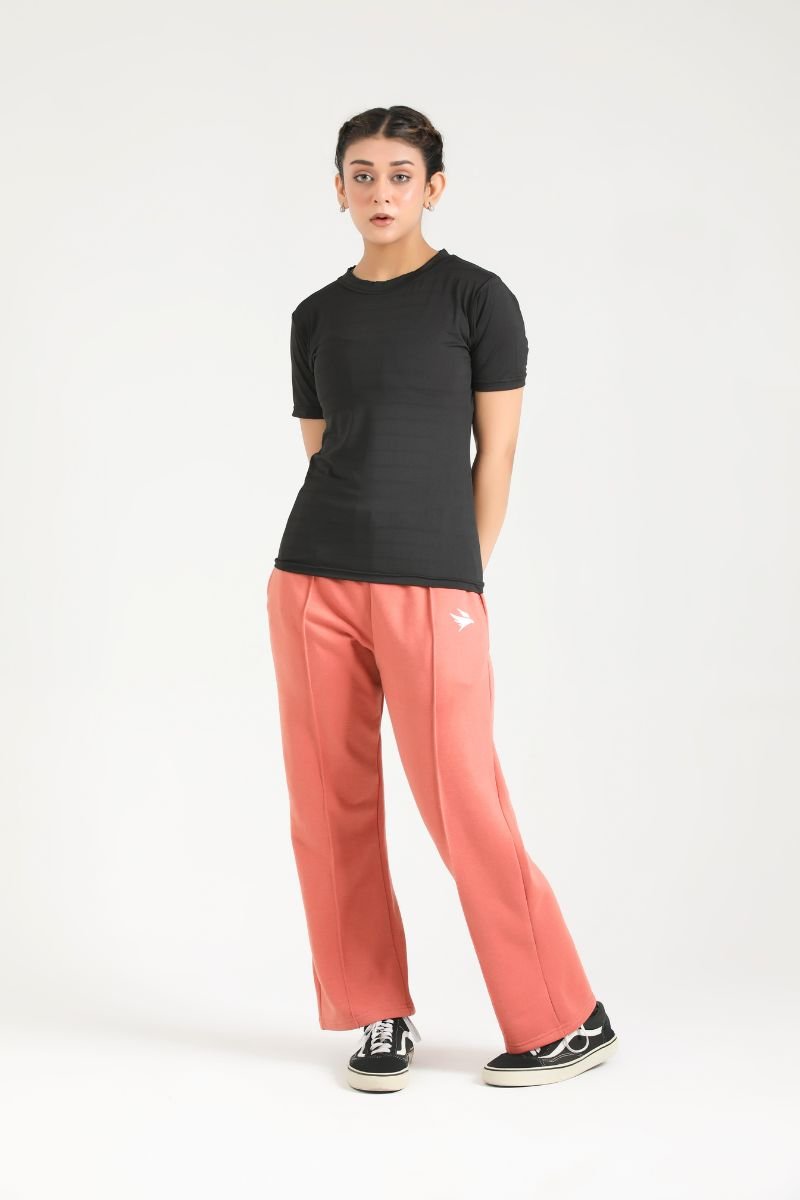 PRIME SLIM FIT TEE - BLACK - Luna Active Fit