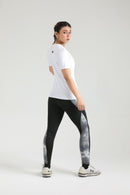 PRIME SLIM FIT TEE - WHITE - Luna Active Fit