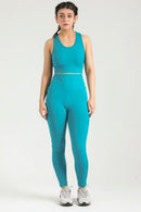PRO ORION GYM SET - TEAL - Luna Active Fit