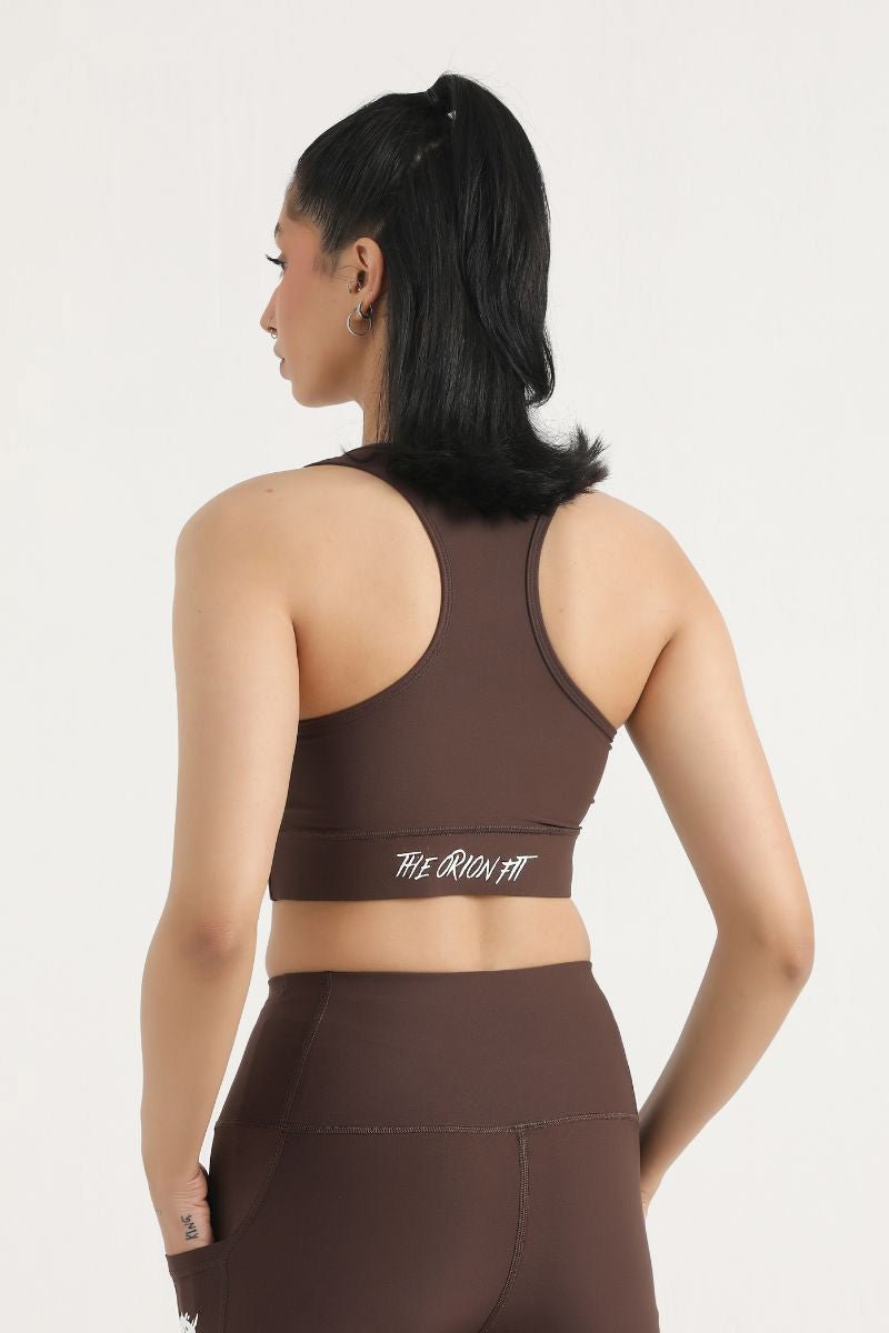 PRO PADDED SPORTS BRA - OLIVE GREEN - Luna Active Fit