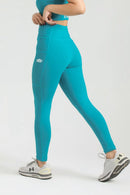 PRO ZERO LEGGINGS - TEAL - Luna Active Fit