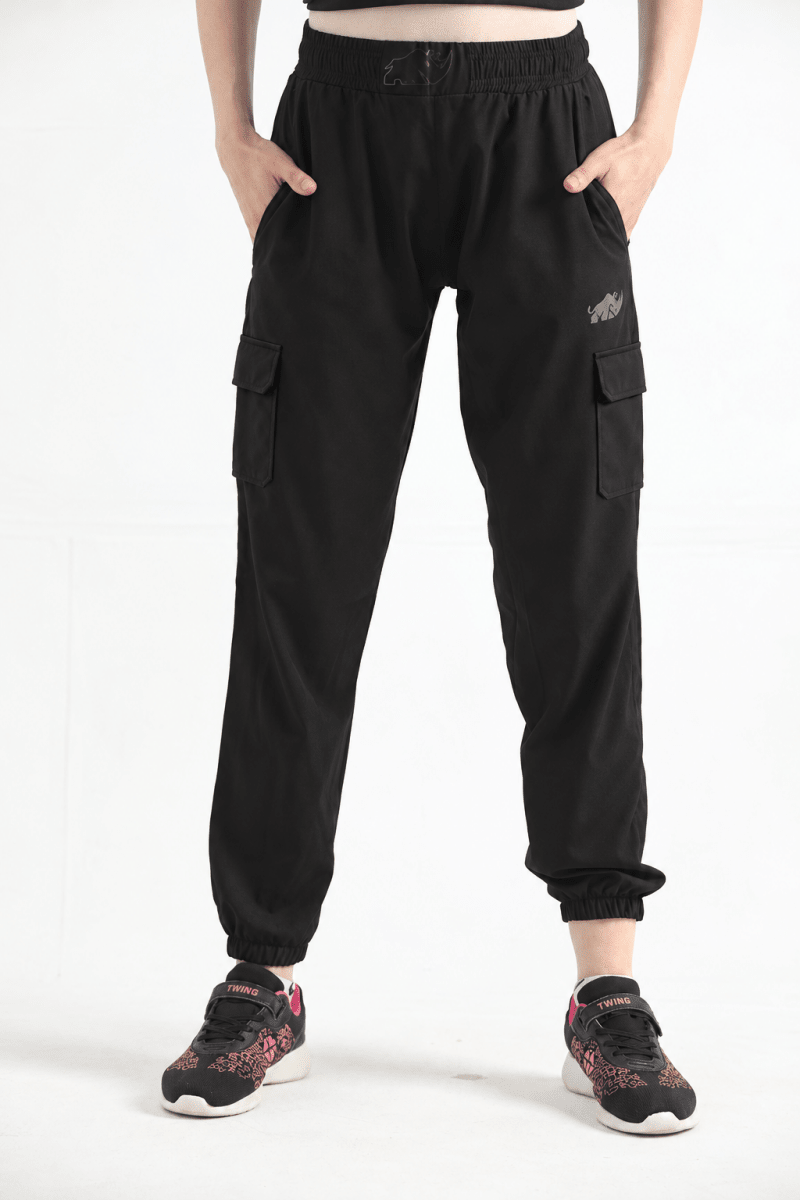 QUEEN SPEED CARGO TROUSER - BLACK