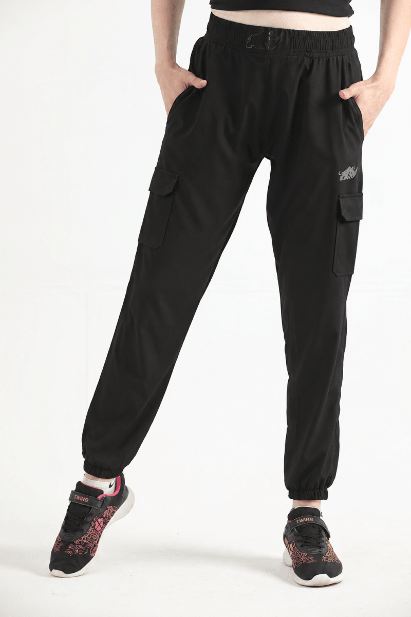 QUEEN SPEED CARGO TROUSER - BLACK