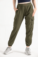 QUEEN SPEED CARGO TROUSER - OLIVE GREEN - Luna Active Fit