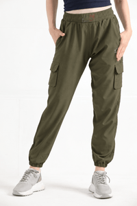 QUEEN SPEED CARGO TROUSER - OLIVE GREEN
