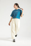 ULTRA COMFORT FLARE FIT TROUSERS - CREAME - Luna Active Fit