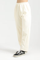 ULTRA COMFORT FLARE FIT TROUSERS - CREAME - Luna Active Fit