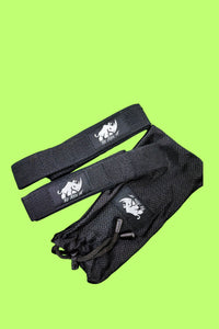 AMPLIFY DEAD LIFT EXTRA COMFORT STRAPS- JET BLACK