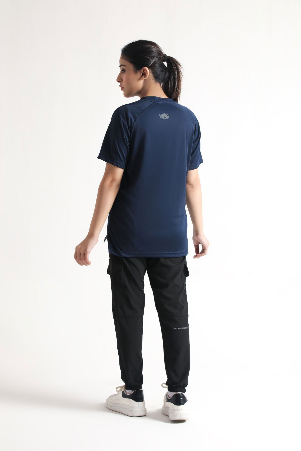 AMPLIFY DRI FIT SUPER NAVY BLUE TEE - Luna Active Fit