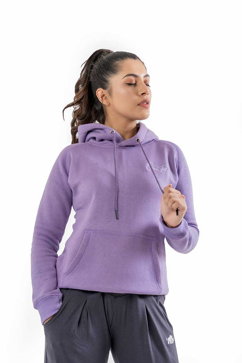 BREEZE SMART FIT HOODIE (LILAC) - Luna Active Fit