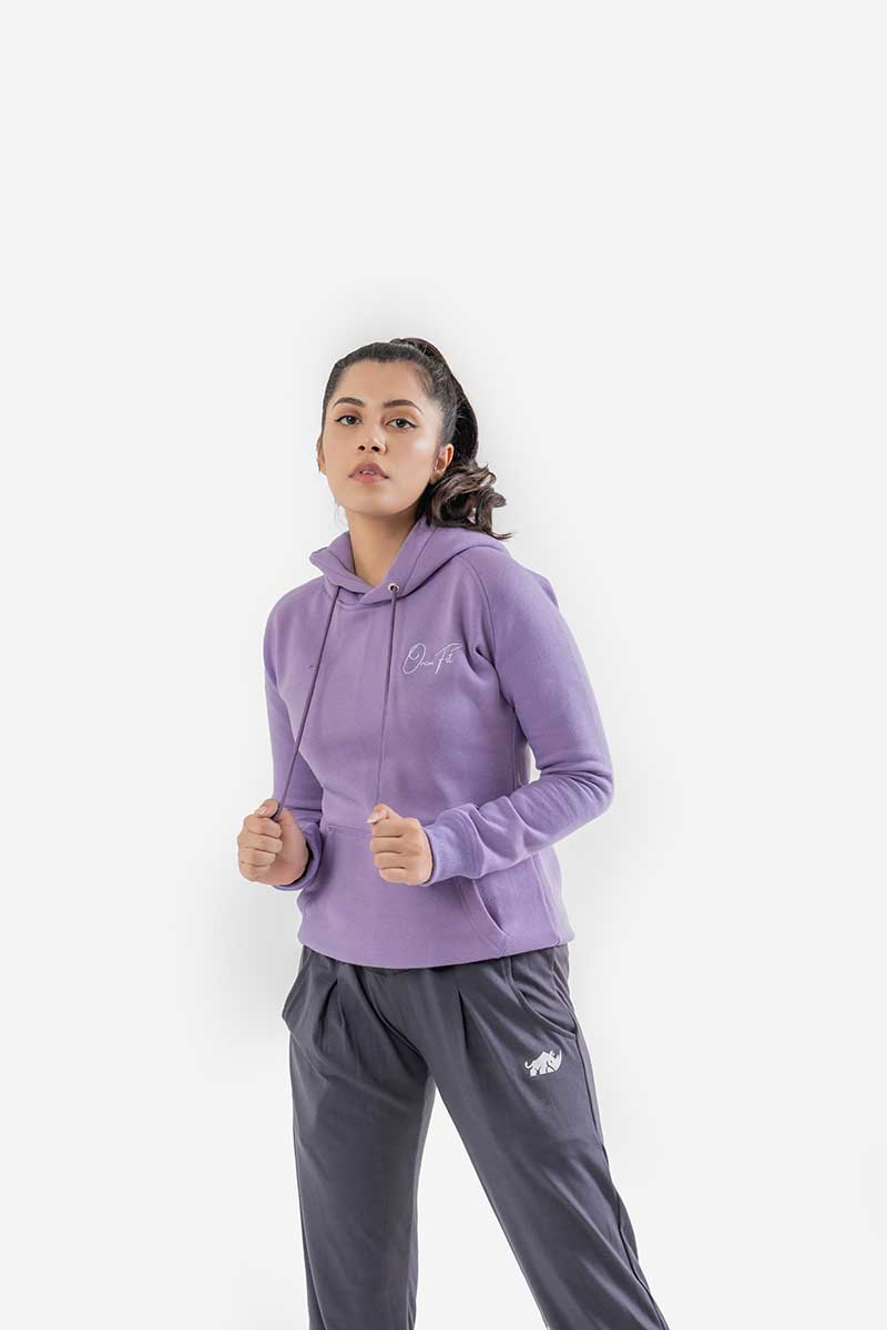 BREEZE SMART FIT HOODIE (LILAC) - Luna Active Fit