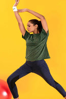 FLUX DRAPE OVERSIZED TEE - Luna Active Fit