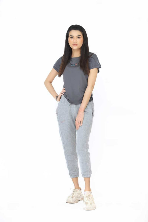 INFINITY 7/8 WORKOUT TERRY TROUSER - Luna Active Fit