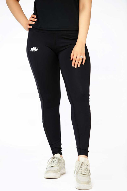 INFINITY CONTRAST ULTRA HIGH WAISTED MESH LEGGINGS - Luna Active Fit