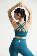 LUNA ACTIVE FLEX CROSS SET - TEAL - Luna Active Fit
