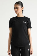 LUNA NOIR FLEX FIT SHIRT - (BLACK) - Luna Active Fit