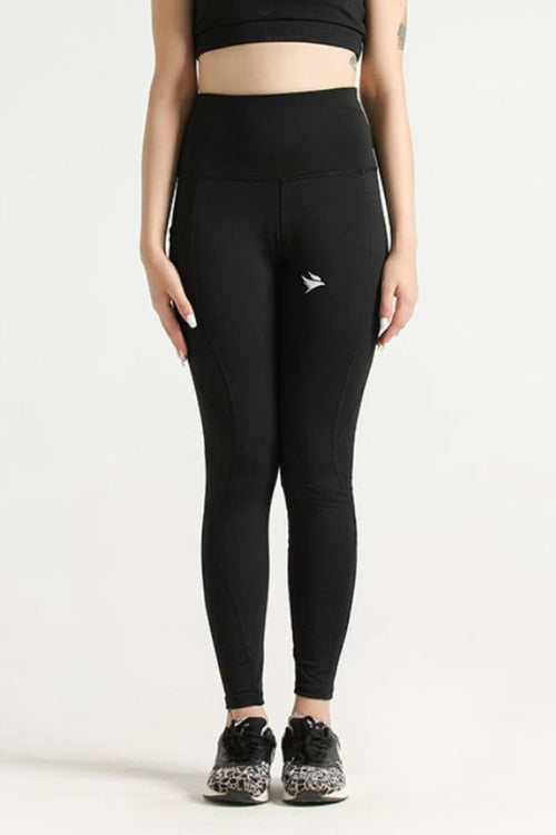 LUNA ULTRA FLEX HIGH WAISTED LUXE LEGGING (BLACK) - Luna Active Fit