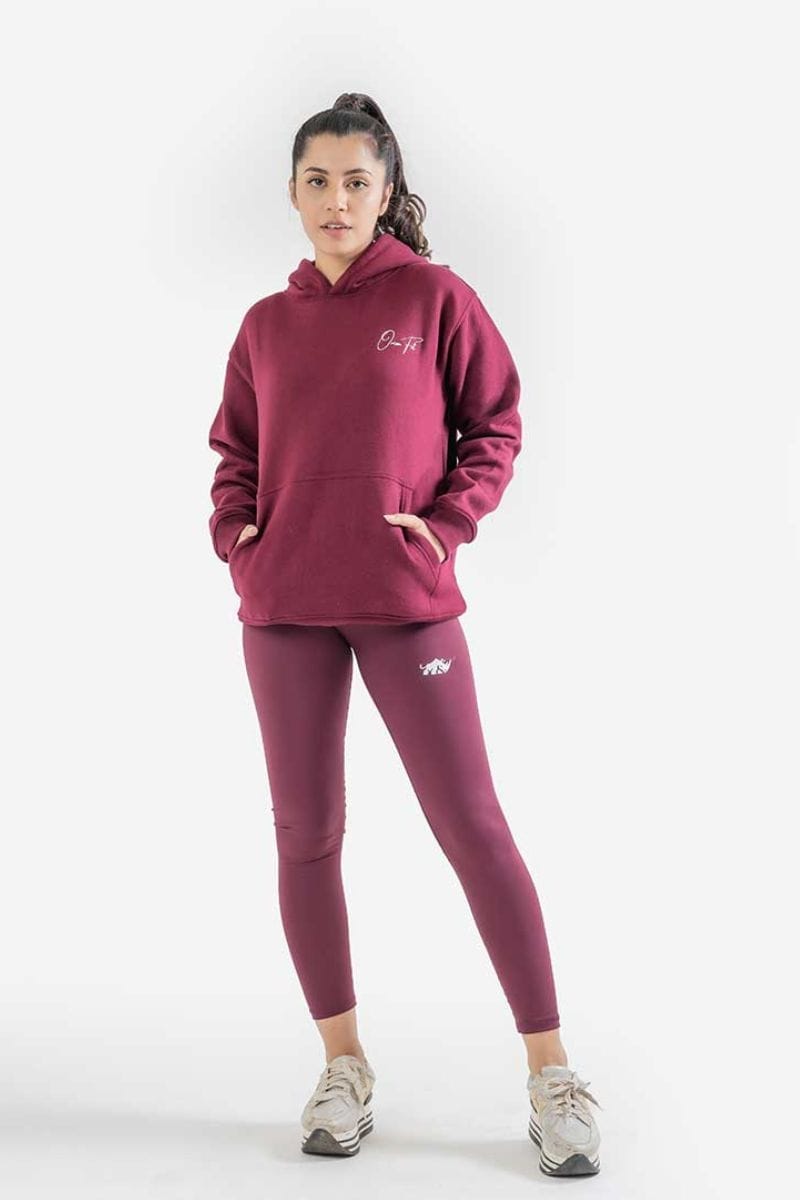 OVERSIZED ULTRA SOFT COTTON HOODIE - Luna Active Fit
