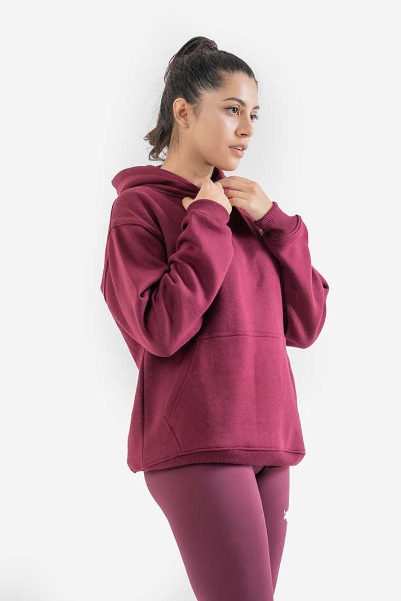 OVERSIZED ULTRA SOFT COTTON HOODIE - Luna Active Fit