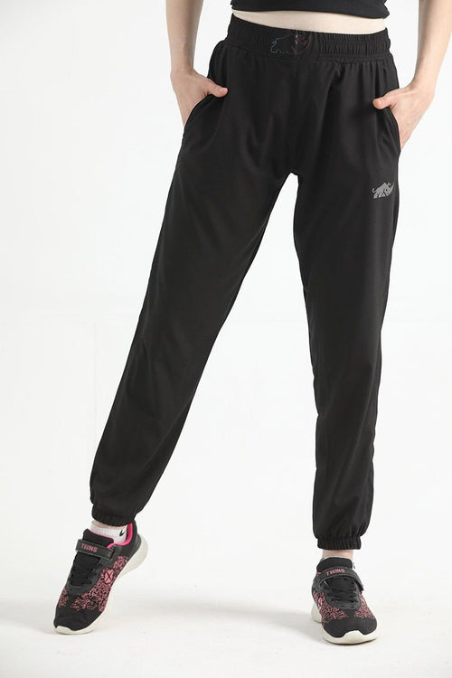 QUEEN SPEED TROUSERS MIDNIGHT BLACK - Luna Active Fit