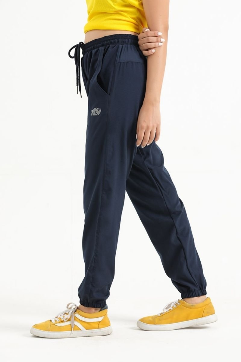 QUEEN SPEED TROUSERS - (NAVY BLUE) - Luna Active Fit
