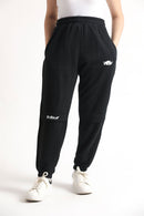 SCULPT ULTRA COMFORT CARGO TROUSERS - BLACK - Luna Active Fit