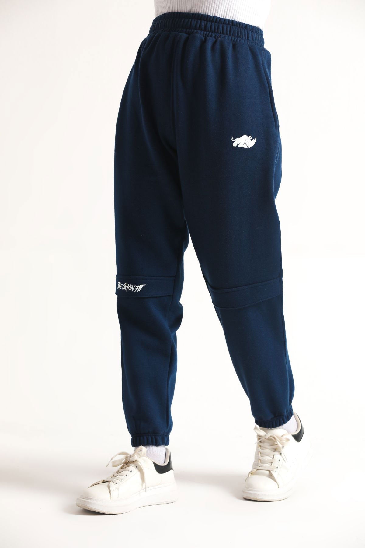 SCULPT ULTRA COMFORT CARGO TROUSERS- NAVY BLUE