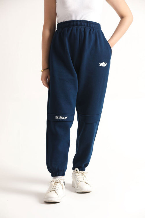 SCULPT ULTRA COMFORT CARGO TROUSERS - NAVY BLUE - Luna Active Fit