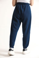 SCULPT ULTRA COMFORT CARGO TROUSERS - NAVY BLUE - Luna Active Fit