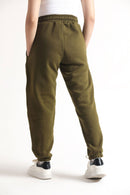 SCULPT ULTRA COMFORT CARGO TROUSERS - OLIVE GREEN - Luna Active Fit