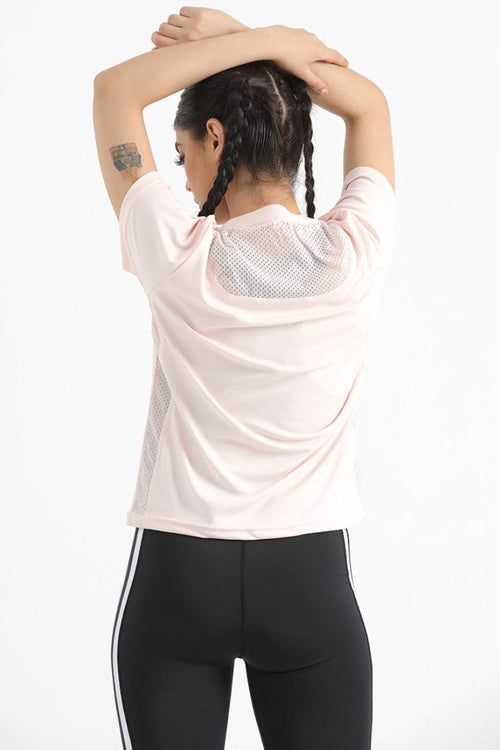 SHADOW SUPER WHITE MESH SHIRT - Luna Active Fit