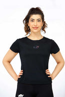 THE INFINITY BLACK SET (SHIRT+LEGGINGS) - Luna Active Fit