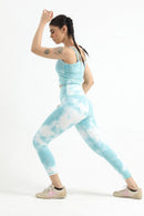 VELOCITY CLOUD SKY GYM SET (TOP+BOTTOM) - Luna Active Fit