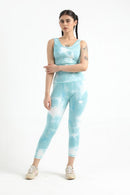 VELOCITY CLOUD SKY GYM SET (TOP+BOTTOM) - Luna Active Fit