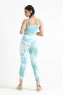 VELOCITY CLOUD SKY GYM SET (TOP+BOTTOM) - Luna Active Fit