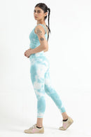 VELOCITY CLOUD SKY GYM SET (TOP+BOTTOM) - Luna Active Fit