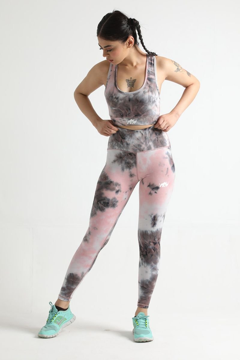 VELOCITY CLOUD WHITE GYM SET (TOP+BOTTOM)