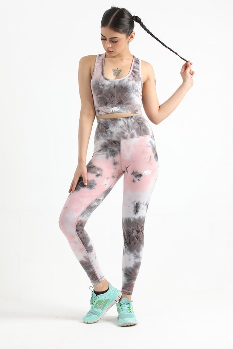 VELOCITY CLOUD WHITE GYM SET (TOP+BOTTOM)