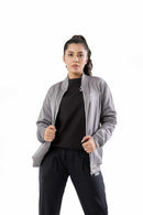 VELOCITY DRI - FIT WOMEN LOOSE FIT ZIPPER JACKET - Luna Active Fit