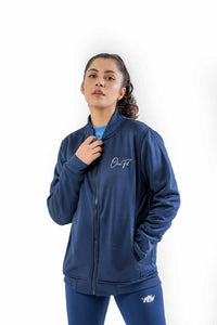 VELOCITY DRI-FIT WOMEN LOOSE FIT ZIPPER JACKET